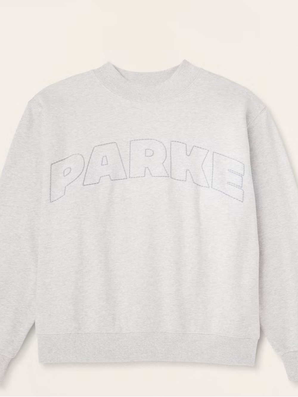 Parke Women's Mockneck Pullover Sweatshirt- Parke x Target Heather Gray SOLD OUT